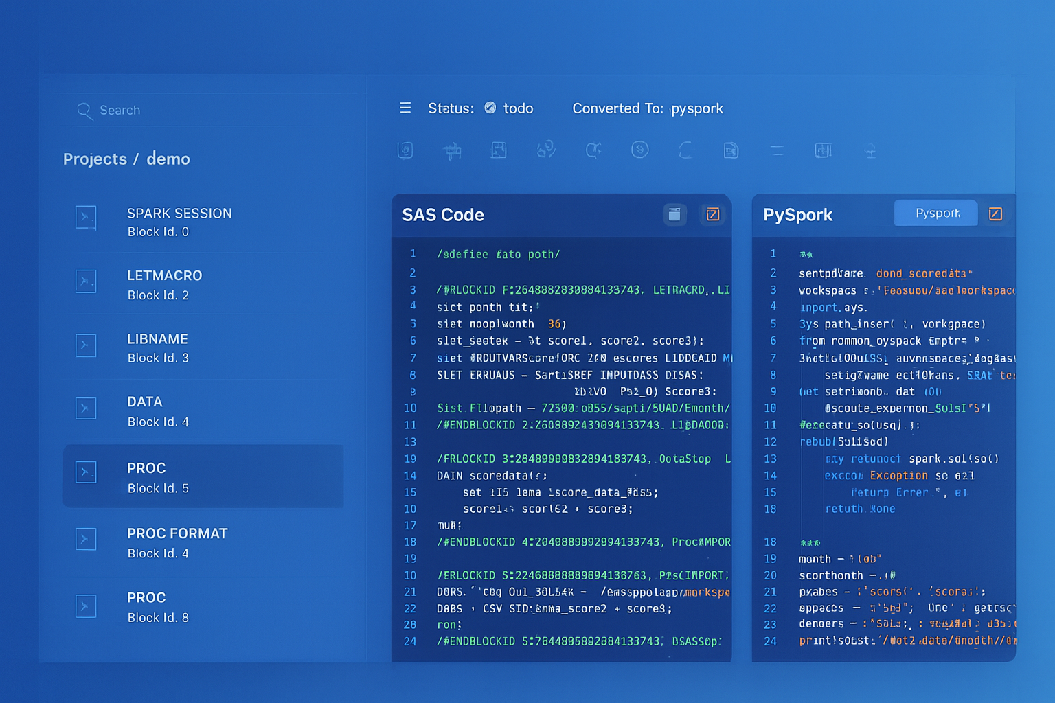 Automated DataStage conversion to Python and Snowpark